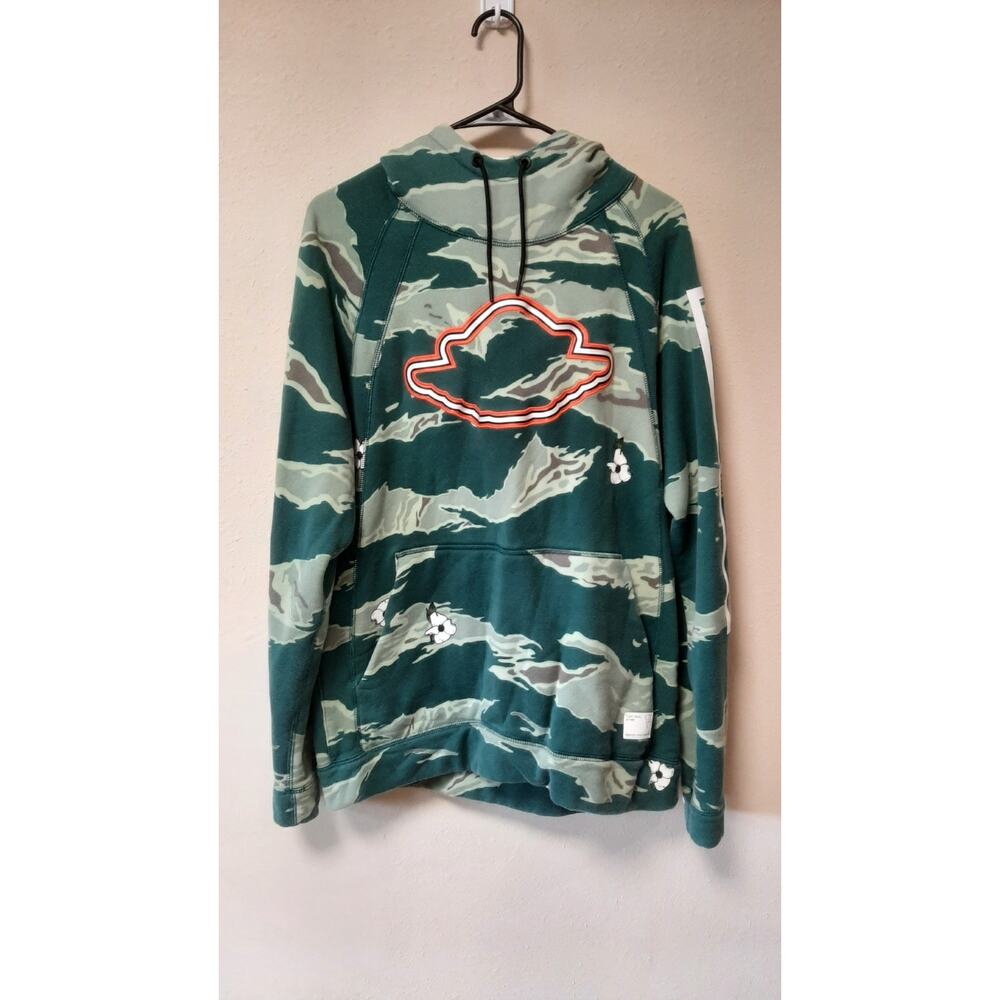 Jordan Hoodie ASW City of Flight AT9019 Green Camo Men